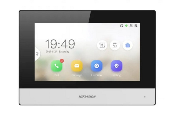 DS-KH6320-TDE1 7“ гибридный IP видеодомофон Фото