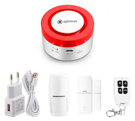 Беспроводная Wi-Fi сигнализация Optimus AW-200 (комплект) Фото