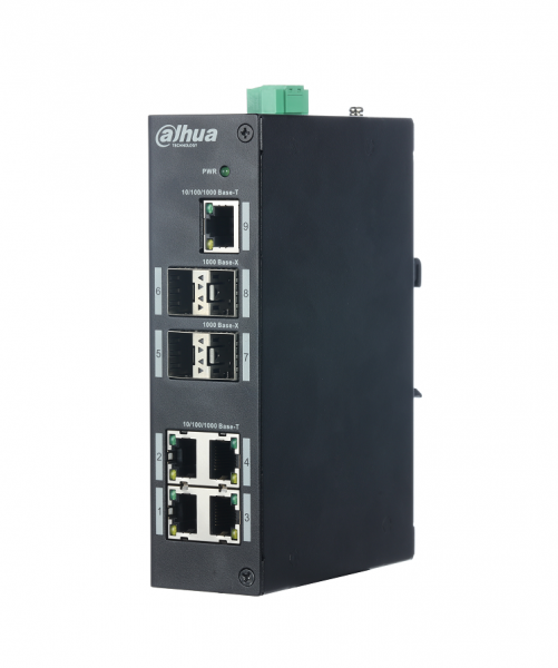 DH-PFS3409-4GT 9-портовый неуправляемый коммутатор Фото
