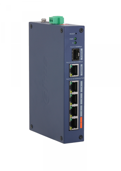 DH-CHS4106-4ET-60 4-портовый PoE коммутатор с функцией облачного управления Фото DH-CHS4106-4ET-60 4-портовый PoE коммутатор с функцией облачного управления Фото