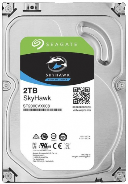 Жесткий диск 2TB SkyHawk (ST2000VX008), SATA-III  Фото Жесткий диск 2TB SkyHawk (ST2000VX008), SATA-III  Фото