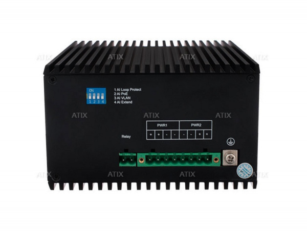 AT-NS-16GP-4GS/I-480 (F) 20-портовый управляемый промышленный РoЕ коммутатор с  4 SFP Фото AT-NS-16GP-4GS/I-480 (F) 20-портовый управляемый промышленный РoЕ коммутатор с  4 SFP Фото