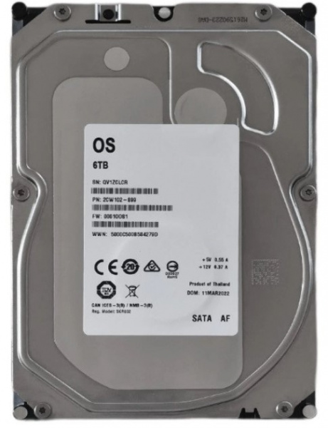 Жесткий диск 6TB Seagate SATA III Barracuda ST6000DM009, 3.5 Жесткий диск 6TB Seagate SATA III Barracuda ST6000DM009, 3.5
