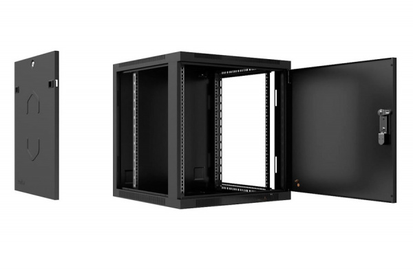 Cabeus SH-05F-15U60/35m-R-BK Шкаф телекоммуникационный настенный разобранный 19