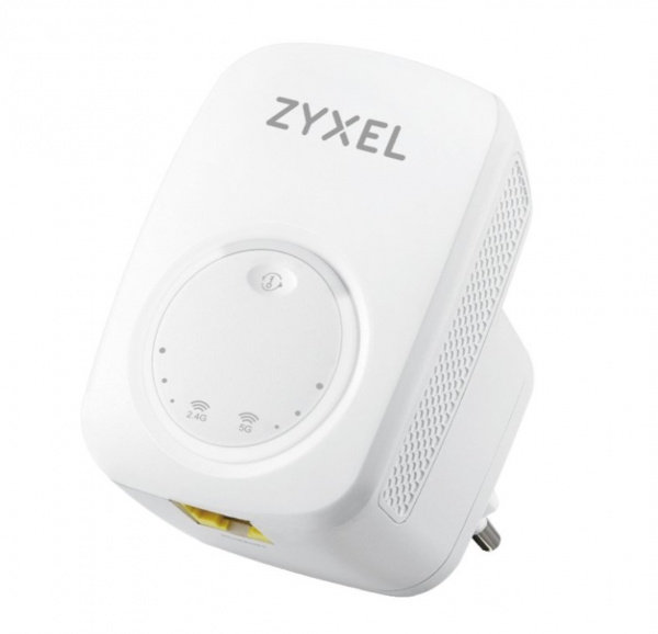 Точка доступа/мост/повторитель Zyxel WRE6505 v2, AC750, 802.11a/b/g/n/ac (300+433 Мбит/с), 1xLAN Фото