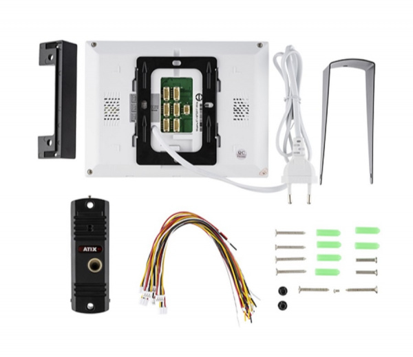 AT-I-K700F/T White Комплект: видеодомофон FHD и видеопанель FHD Фото AT-I-K700F/T White Комплект: видеодомофон FHD и видеопанель FHD Фото