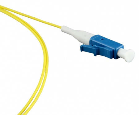 Hyperline FPT-B9-9-LC/UR-1M-LSZH-YL Пигтейл волоконно-оптический SM 9/125 (OS2), LC/UPC, 1 м, LSZH Фото