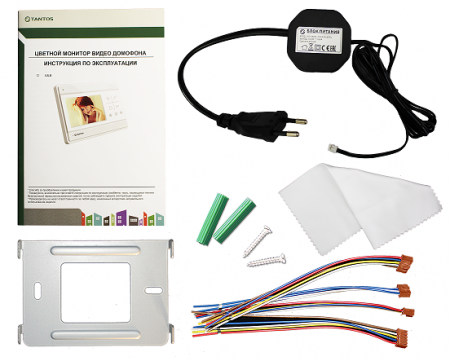 LILU Монитор видеодомофона цветной 4,3 дюйма Фото