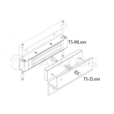 TS-ZL180 Комплект креплений (Z-образный) Фото TS-ZL180 Комплект креплений (Z-образный) Фото