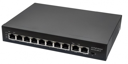 NS-SW-8F2G-P PoE коммутатор Fast Ethernet на 10 RJ45 портов Фото
