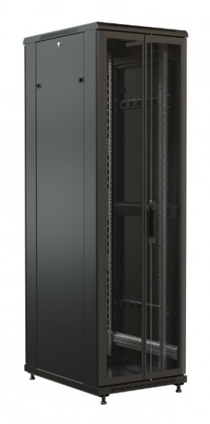 WR-TT-4762-DD-RAL9004 Шкаф напольный 19-дюймовый, 47U, 2277x600х1200 мм (ВхШхГ) Фото