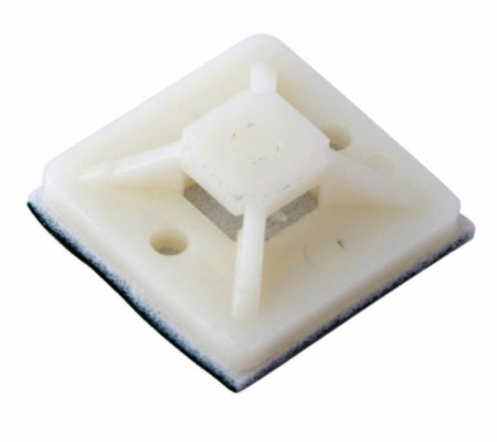 Площадка самоклеящаяся REXANT 25х25 мм, белая, упаковка 100 шт. Фото