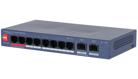 DH-CS4210-8GT-110 8-портовый гигабитный PoE коммутатор с функцией облачного управления Фото