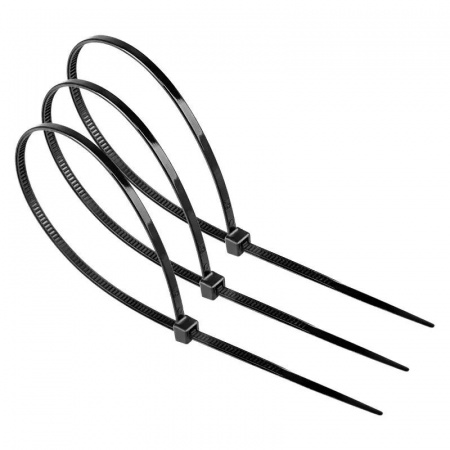 Хомут-стяжка нейлоновая Unibrave 250*3,6 мм, черный, 100 шт. Фото