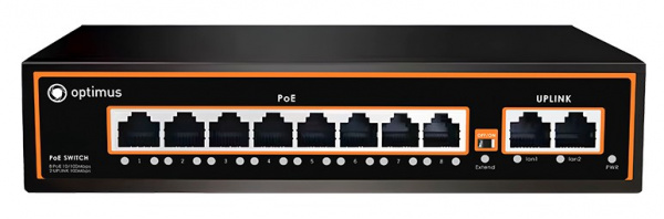 Коммутатор Optimus U1I-8F/2F Фото