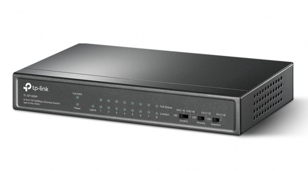 TL-SF1009P Настольный коммутатор с 9 портами Фото TL-SF1009P Настольный коммутатор с 9 портами Фото