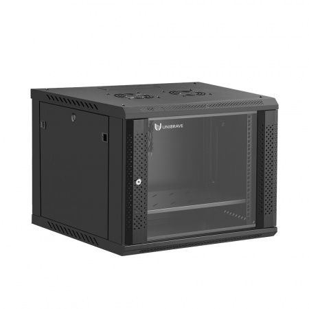 UB-WMC-9U-60/60-GD (B) Шкаф телекоммуникационный настенный 19