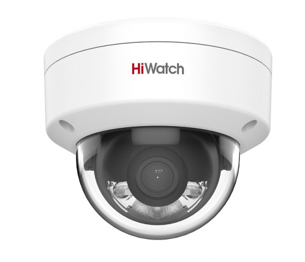 DS-I252L(2.8mm) 2 Мп купольной IP-камерой с фиксированным объективом и технологией ColorVu Фото