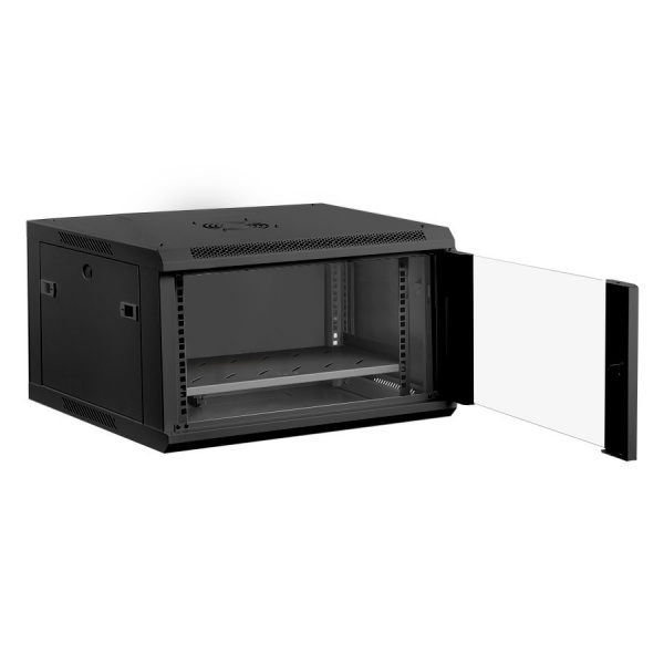 UB-WMC-6U-60/45-GD (B) Шкаф телекоммуникационный настенный 19