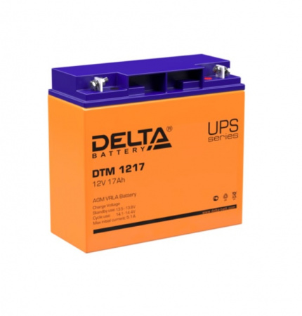 Delta DTM 1217 Аккумулятор герметичный свинцово-кислотный Фото Delta DTM 1217 Аккумулятор герметичный свинцово-кислотный Фото