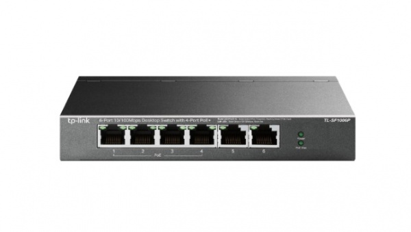 TL-SF1006P Настольный коммутатор с 6 портами  Фото TL-SF1006P Настольный коммутатор с 6 портами  Фото