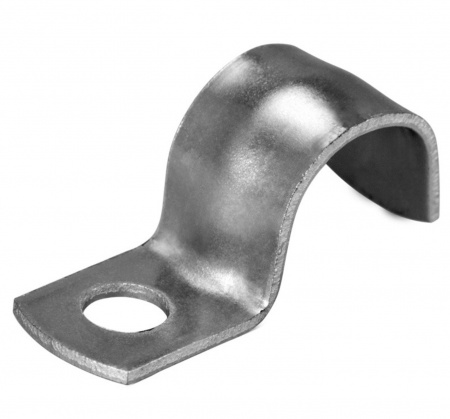 Скоба СМО 25-26 REXANT, однолапковая для металлорукава, ø20/22 мм, 100 шт/уп. Фото