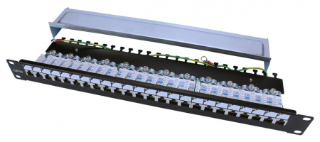 Hyperline PP3-19-24-8P8C-C5E-SH-110D Патч-панель 19