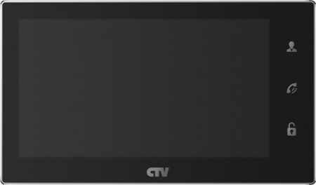 CTV-M4706AHD B (чёрный) Монитор домофона цветной Фото CTV-M4706AHD B (чёрный) Монитор домофона цветной Фото