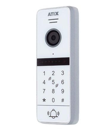 AT-I-D31F/CKR White Вызывная панель со встроенным считывателем карт доступа и клавиатурой Фото