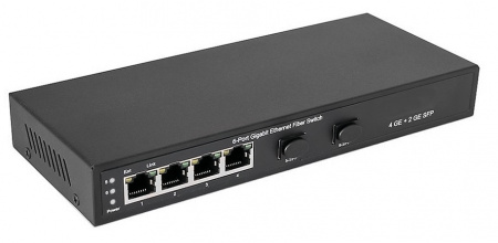 NS-SW-4G2G Коммутатор Gigabit Ethernet на 4 RJ45 + 2 SFP Фото