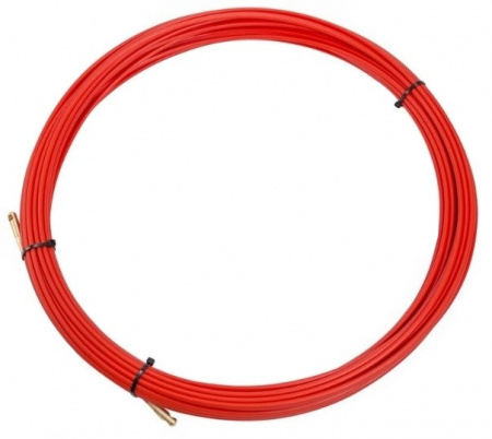 Протяжка кабельная REXANT (мини УЗК в бухте), стеклопруток, d=3,5 мм, 20 м, красная Фото Протяжка кабельная REXANT (мини УЗК в бухте), стеклопруток, d=3,5 мм, 20 м, красная Фото
