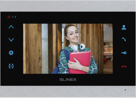 SL-07N Cloud (Silver+Black) Монитор домофона ветной Фото