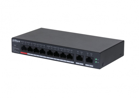 DH-CS4010-8GT-110 8-портовый гигабитный PoE коммутатор с функцией облачного управления Фото