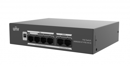NSW2020-6T-POE-IN-V2 6-портовый неуправляемый PoE коммутатор Фото