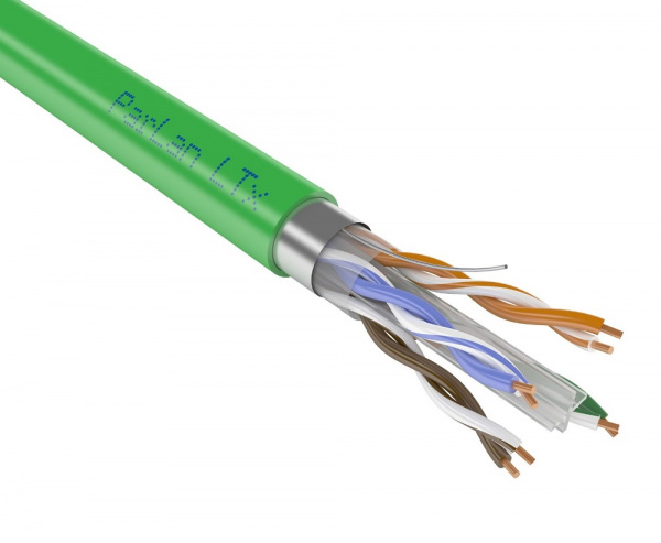 Кабель ParLan F/UTP Cat6 PVCLS нг(А)-LSLTx 4х2х0,57для СКС и IP-сетей Фото
