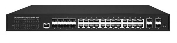 NS-SW-24GХ8G4G10-PL Управляемый L3 PoE коммутатор Фото