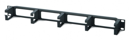 Hyperline CM-1U-ML Кабельный организатор с металлическими кольцами, 19