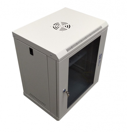 ST-NC12U01 (СЕРЫЙ)  С ПОЛКОЙ Шкаф телекоммуникационный Фото