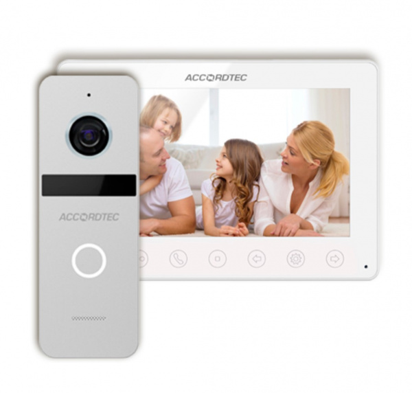 AT-home7 Комплект домофонии WH-SL Фото AT-home7 Комплект домофонии WH-SL Фото