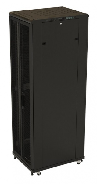 Hyperline TTB-3268-AS-RAL9004 Шкаф напольный 19-дюймовый, 32U, 1610x600х800 мм (ВхШхГ) Фото