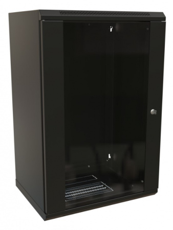 WR-TW-1845-GP-RAL9004 Шкаф настенный 19-дюймовый (19