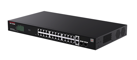 G2228P-24-410W Коммутатор РоЕ с 26 гигабитными портами и 2 SFP-портоми Фото