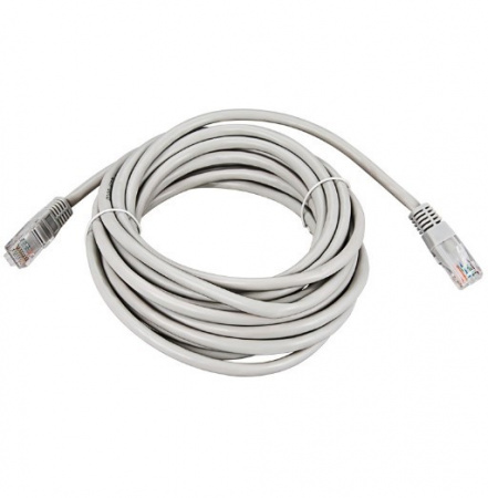 Патч-корд UTP кат. 5e, длина 3 метра, неэкранированный, серый REXANT Фото
