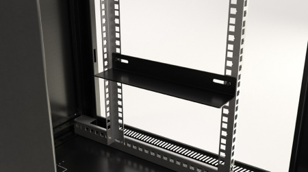 Hyperline TWB-0945-GP-RAL9004 Шкаф настенный 19-дюймовый (19