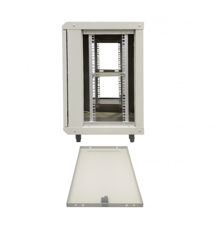 ST-NC12U01 (СЕРЫЙ)  С ПОЛКОЙ Шкаф телекоммуникационный Фото