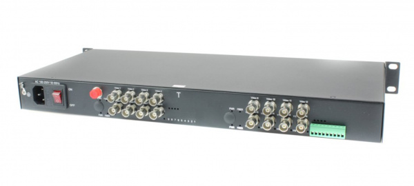 TA-H162-15F Оптический передатчик 16 каналов видео HDCVI/HDTVI/AHD/CVBS Фото TA-H162-15F Оптический передатчик 16 каналов видео HDCVI/HDTVI/AHD/CVBS Фото