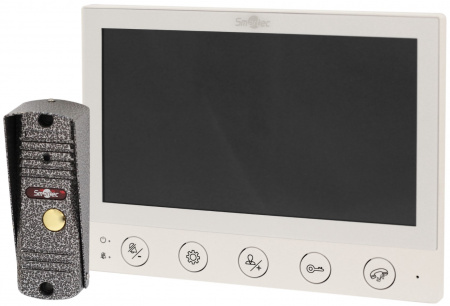 ST-MS607S-WT Комплект видеодомофона с вызывной панелью Smartec Фото