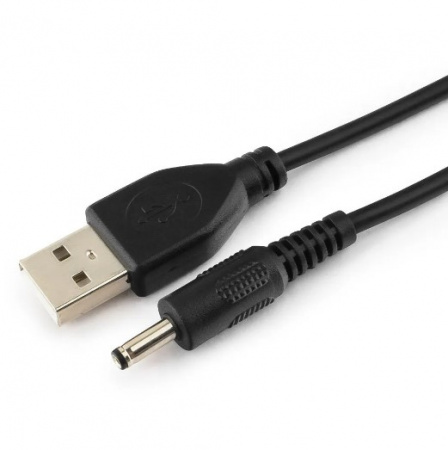 Кабель USB 2.0 Pro Gembird CC-USB-AMP35-6, AM/DC 3,5мм (для хабов), 1.8м, экран, черный, пакет Фото Кабель USB 2.0 Pro Gembird CC-USB-AMP35-6, AM/DC 3,5мм (для хабов), 1.8м, экран, черный, пакет Фото