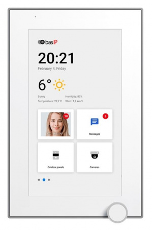 AZ-07L White Монитор IP-видеодомофона цветной Фото