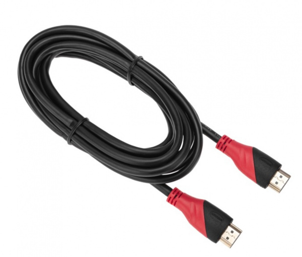 Шнур HDMI - HDMI с фильтрами, длина 3 метра (GOLD) (PVC пакет) REXANT Фото Шнур HDMI - HDMI с фильтрами, длина 3 метра (GOLD) (PVC пакет) REXANT Фото